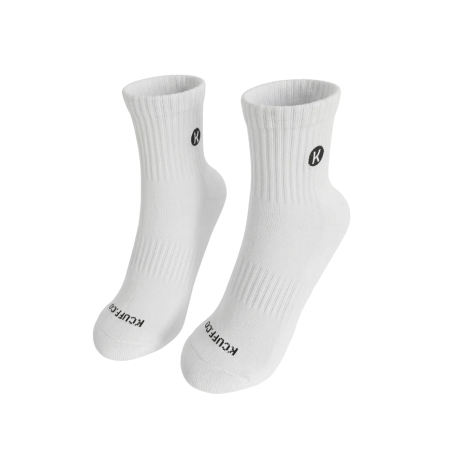 Shorty Crew Sock — White